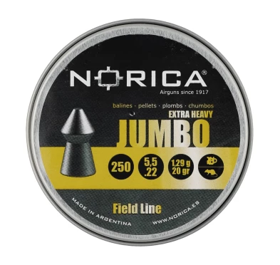 Śrut Norica Jumbo Extra Heavy 5,5 mm .22 Diabolo 250 szt. PCP | imag24.pl