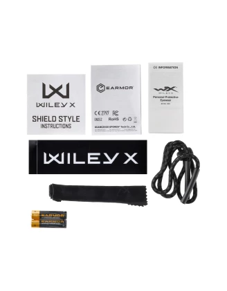 Zestaw Ochronny Wiley X Vapor Comm - Okulary Balistyczne i Słuchawki Aktywne imag24.pl