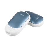 Ogrzewacz elektroniczny Ocoopa UT3 Lite 5000 mAh (2x2500 mAh) do rąk, biało-niebieski Ogrzewacz elektroniczny Ocoopa UT3 Lite 5000 mAh (2x2500 mAh) do rąk, biało-niebieski