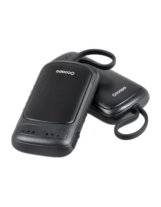 Ocoopa UT5 DuoHeat Czarny - Elektroniczny Ogrzewacz do Rąk (2 szt.)