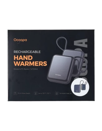 Ocoopa UT5 Nano Granatowy - Zestaw 2 Elektronicznych Ogrzewaczy Rąk | imag24.pl
