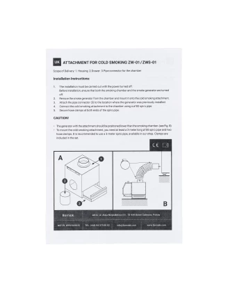 Borniak INOX Przystawka do Wędzenia na Zimno | imag24.pl