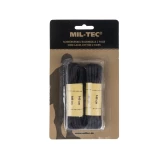 Mil-Tec Sznurówki bawełniane 140 cm, czarne