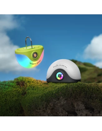 Lampa kempingowa Fenix CL20R PRO zielona 400lm - USB-C, RGB, IP65