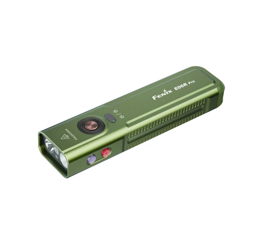 Latarka LED Fenix E06R PRO oliwkowa