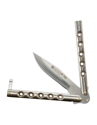 Nóż Motylkowy Joker Ninja N101-C Stal 420 Balisong imag24.pl