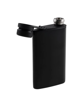 Piersiówka MiiR Aero Flask 236 ml czarna - stal nierdzewna | imag24.pl