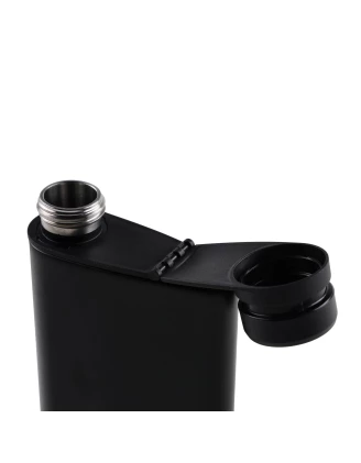 Piersiówka MiiR Aero Flask 236 ml czarna - stal nierdzewna | imag24.pl