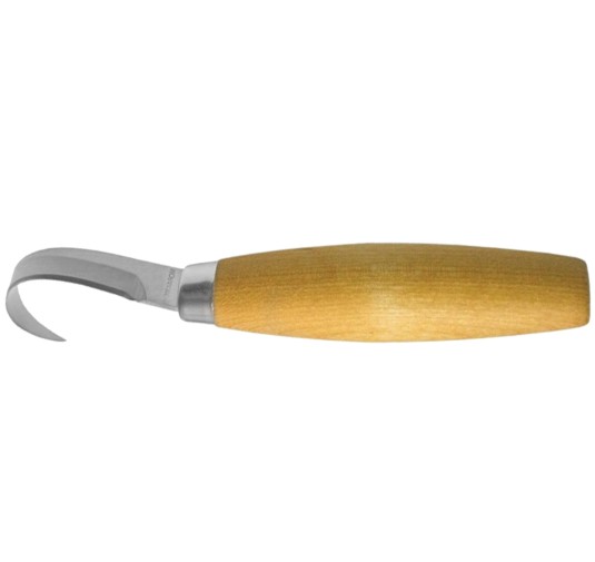 Nóż Morakniv Wood Carving Hook 164 Right stal nierdzewna