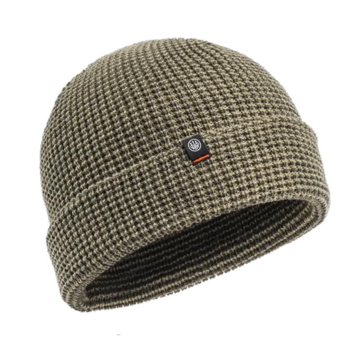 Czapka Beretta Shore Green Stone & Bark | Komfortowa, Ekologiczna Beanie