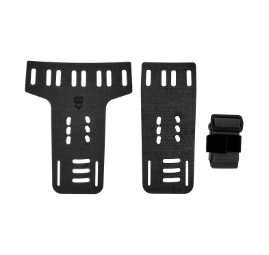 Obniżony montaż kabury Ginger's Tactical Gear do pasa GTG Viper Black