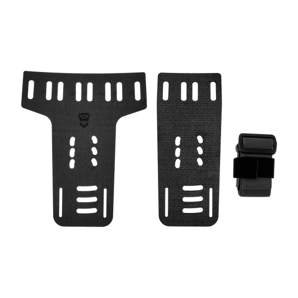 Obniżony montaż kabury Ginger's Tactical Gear do pasa GTG Viper Black Obniżony montaż kabury Ginger's Tactical Gear do pasa GTG Viper Black