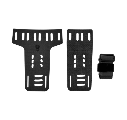 Obniżony montaż kabury Ginger's Tactical Gear do pasa GTG Viper Black