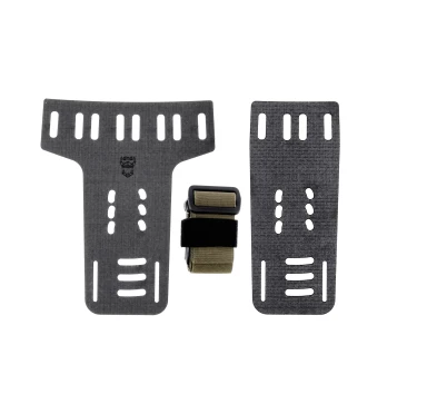 Obniżony montaż kabury Ginger's Tactical Gear do pasa GTG Viper Ranger Green