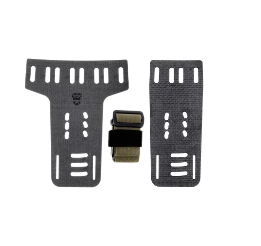 Obniżony montaż kabury Ginger's Tactical Gear do pasa GTG Viper Ranger Green