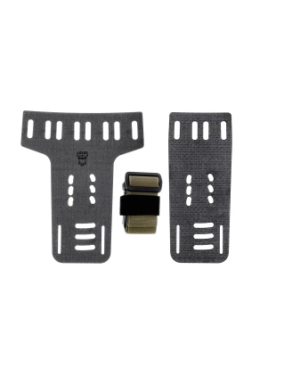 Obniżony montaż kabury Ginger's Tactical Gear do pasa GTG Viper Ranger Green