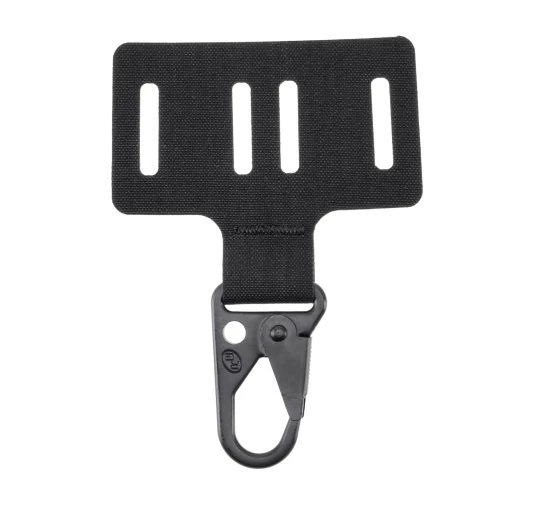 Obniżony uchwyt Ginger's Tactical Gear z klamrą Clash-Hook do pasa GTG  Viper Belt Black
