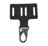 Obniżony uchwyt Ginger's Tactical Gear z klamrą Clash-Hook do pasa GTG  Viper Belt Black