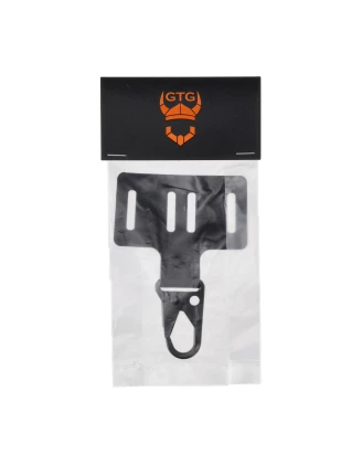 Obniżony uchwyt Ginger's Tactical Gear z klamrą Clash-Hook do pasa GTG  Viper Belt Black