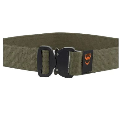 Pas GTG Ginger's Cobra Belt™ Ranger Green XL