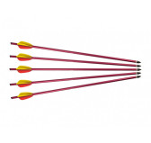 Bełt Poe Lang aluminiowy 20" 5 szt. czerwony
