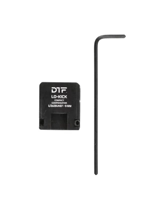 Kompensator DTF Solutions LO-KICK CC 9x19 Para 1/2x28 UNEF - Redukcja Odrzutu