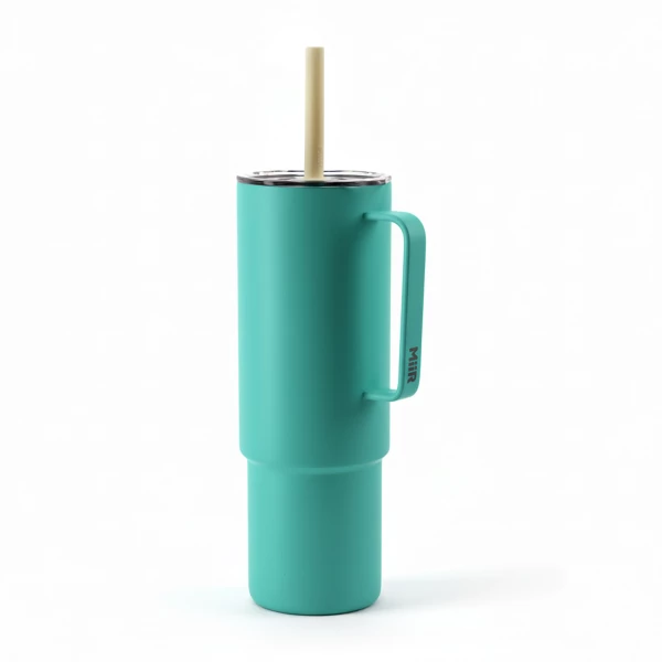 Kubek Termiczny MiiR All Day Straw Cup ze Słomką 946 ml - Coastal Teal