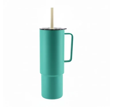 Kubek Termiczny MiiR All Day Straw Cup ze Słomką 946 ml - Coastal Teal