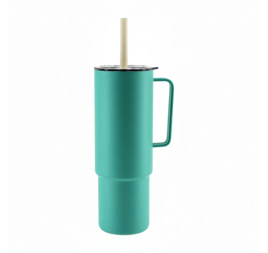 Kubek Termiczny MiiR All Day Straw Cup ze Słomką 946 ml - Coastal Teal