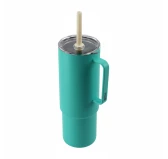 Kubek Termiczny MiiR All Day Straw Cup ze Słomką 946 ml - Coastal Teal
