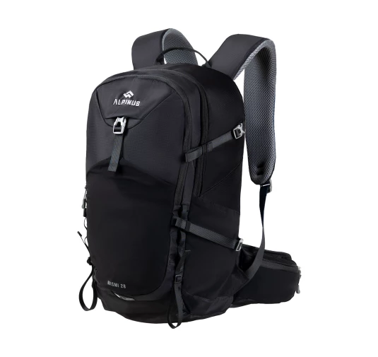 Plecak Alpinus Mismi 28L Czarny - Wytrzymały Plecak Turystyczny | imag24.pl