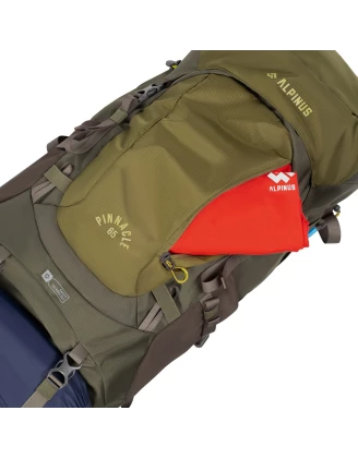 Plecak Alpinus Pinnacle 65L Oliwkowy - Trekking, Biwak, Outdoor | imag24.pl