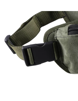 Pas na Amunicję Forsport Zamszowy 12/16 mm Oliwkowy Jeleń Ryczący