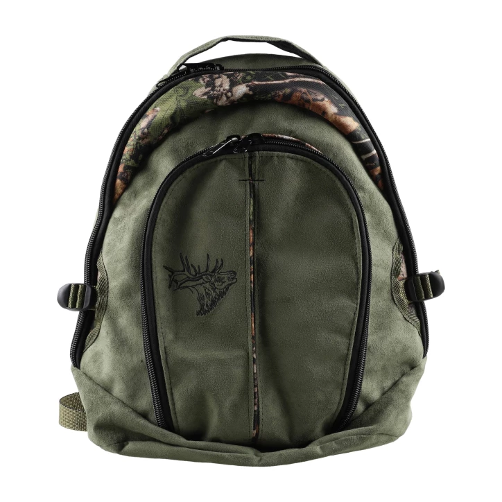 Plecak Forsport Smart Zamszowy Oliwny Haft Jeleń - imag24.pl