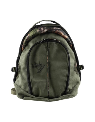 Plecak Forsport Smart Zamszowy Oliwny Haft Jeleń - imag24.pl