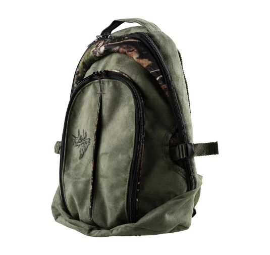 Plecak Forsport Smart Zamszowy Oliwny z Haftem Jelenia