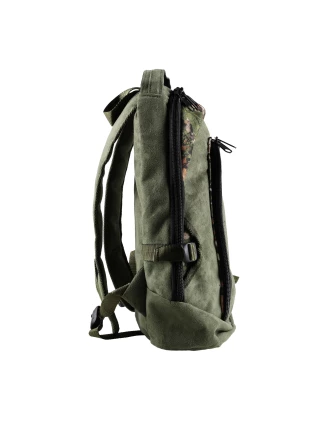 Plecak Forsport Smart Zamszowy Oliwny Haft Jeleń - imag24.pl