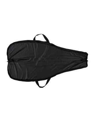 Pokrowiec na broń Forsport 125 cm czarny z haftem beżowa tarcza