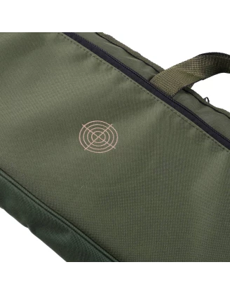 Pokrowiec na broń Forsport LPDK2 03 - 125 cm, oliwkowy, z beżowym haftem | imag24.pl