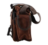 Raportówka myśliwska Forsport zamszowa - brązowy, haft jeleń ryczy w trawie