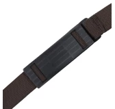 Raportówka myśliwska Forsport zamszowa - brązowy, haft jeleń ryczy w trawie