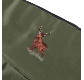 Pokrowiec na broń Forsport LPKG 01 - 112 cm, oliwkowy z haftem jelenia