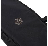 Pokrowiec na broń Forsport 125 cm czarny z haftem