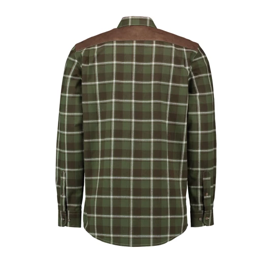 Koszula Flanelowa Męska Tom Collins - Zielona