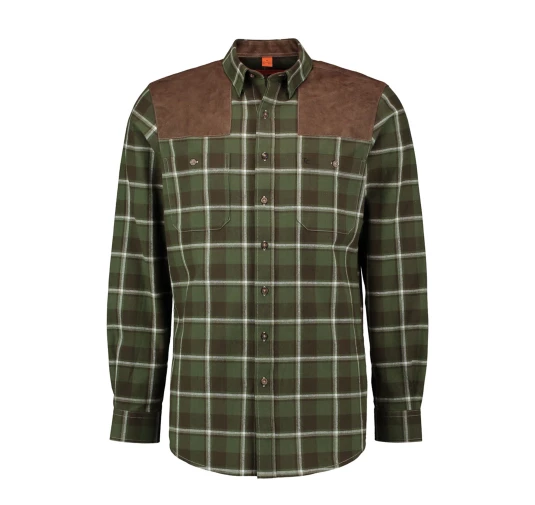 Tom Collins Koszula Flanelowa Męska Zielona - Outdoor, Myślistwo | imag24.pl