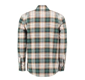 Męska Koszula Flanelowa Tom Collins w Kratę - Zielona Męska Koszula Flanelowa Tom Collins w Kratę - Zielona