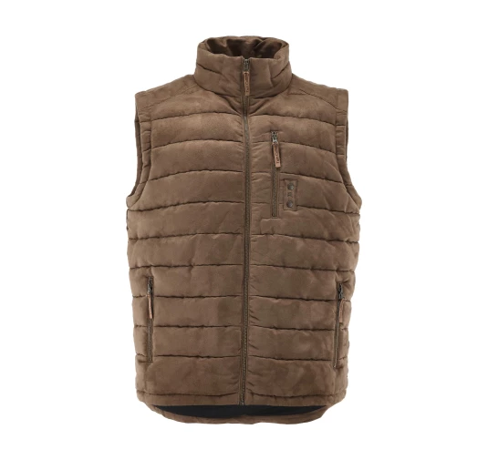 Kamizelka męska Tom Collins ciemnozielona – ocieplana, outdoor, myślistwo | imag24.pl