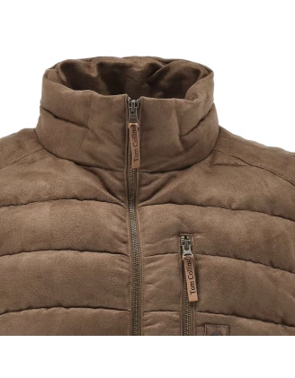 Tom Collins Kamizelka Puchowa Męska Ciemnozielona - Idealna na Outdoor i Myślistwo