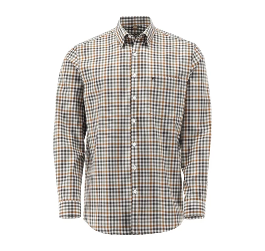 Koszula Męska Tom Collins w Kratę Fit - Leśny Zielony | imag24.pl