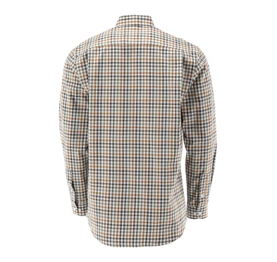 Koszula Męska Tom Collins w Kratę Fit - Leśny Zielony